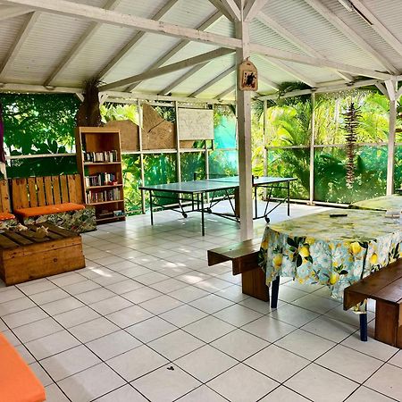 Auberge K-Wan Hostel - Proche Plages Deshaies Dış mekan fotoğraf